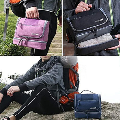 Trousse de toilette homme double compartiments - ShopGET®