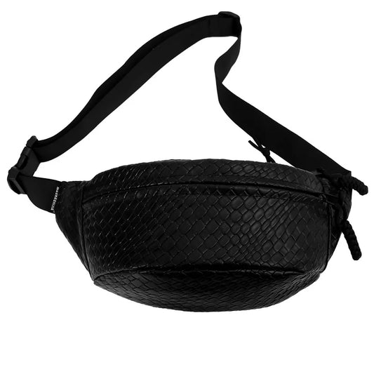 Grand sac banane  pour homme en cuir
