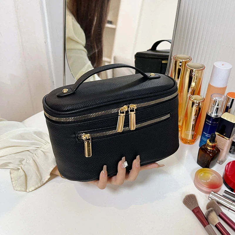 Trousse maquillage compartiment à fermeture éclair - ShopGET®