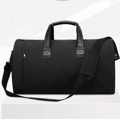 Grand sac weekend à bandoulière Gris-Noir-Gris Sombre-ShopGET® 
