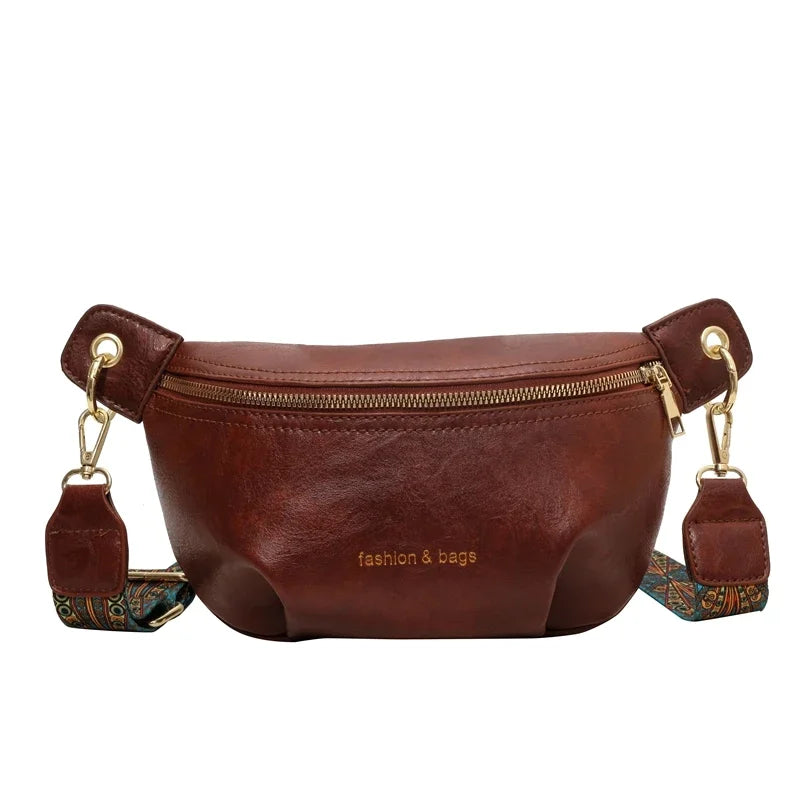 Sac banane femme cuir noir - ShopGET®