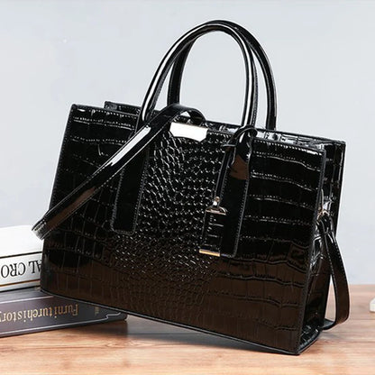 Sac cabas en cuir camel Noir / 34x13x24cm-wine rouge / 34x13x24cm-Marron camel / 34x13x24cm-ShopGET® 