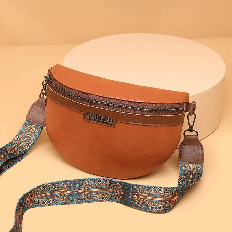 Sac banane femme cuir brillant - ShopGET®