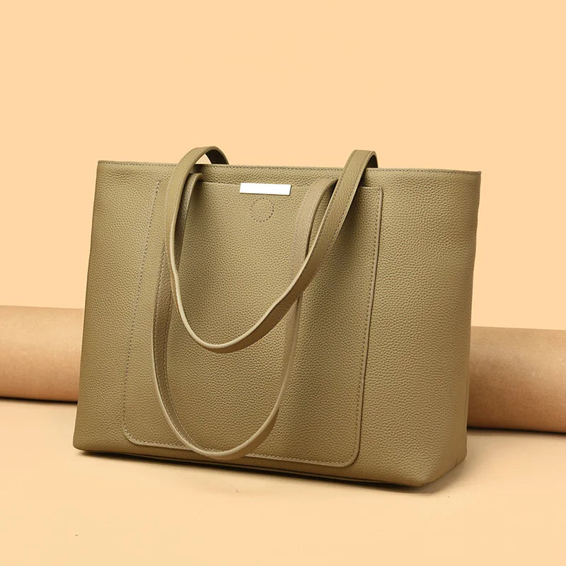 Sac cabas noir Guislaine Gris / 34cm 14cm 27cm-Noir / 34cm 14cm 27cm-Bleu / 34cm 14cm 27cm-ShopGET® 