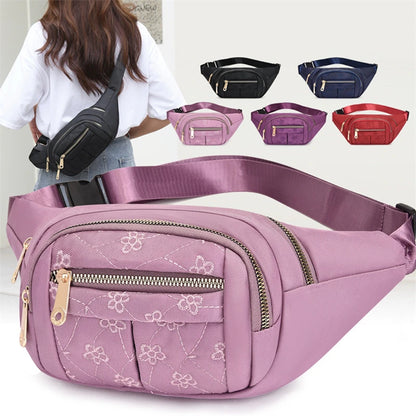 Sac banane femme en tissu solide - ShopGET®