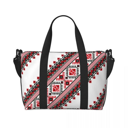 Sac cabas bohémien rouge - ShopGET®