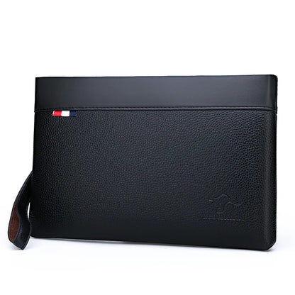 Pochette homme premium Noir / 26cmX16cmX2cm-Marron / 26cmX16cmX2cm-ShopGET® 