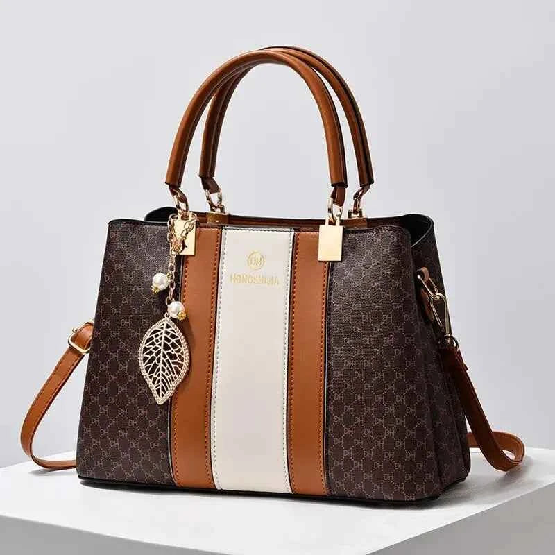 Sac cabas femme cuir pour l'été Marron / 20cm X 20cm X 12cm-Jaune / 20cm X 20cm X 12cm-Rose / 20cm X 20cm X 12cm-Noir / 20cm X 20cm X 12cm-ShopGET® 