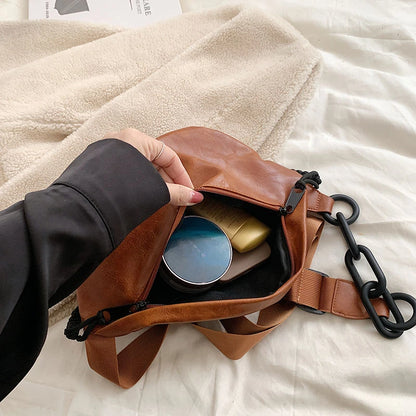 Patron sac banane en cuir pour femme