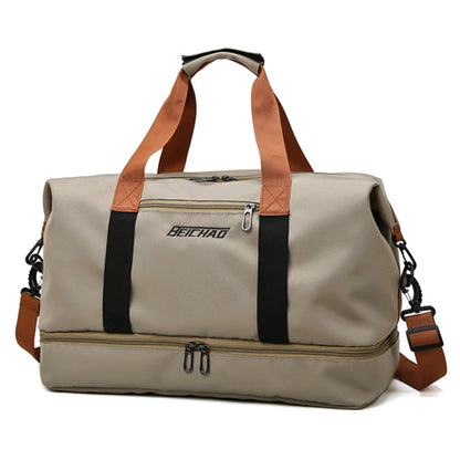 Sac weekend femme tendance moderne Noir-Gris-Kaki-Bleu-Vert-ShopGET® 