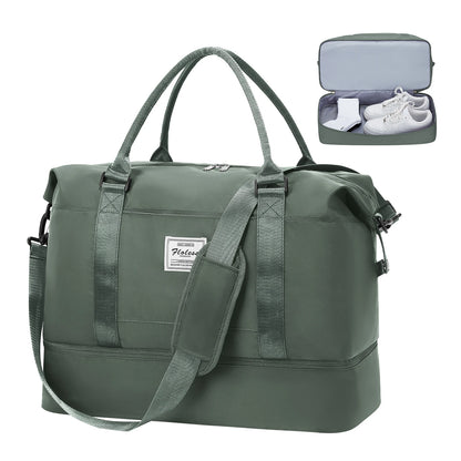 Sac weekend classique pour homme Bleu A-Bleu B-Noir-Beige-Pourpre-Vert-Gris-ShopGET® 