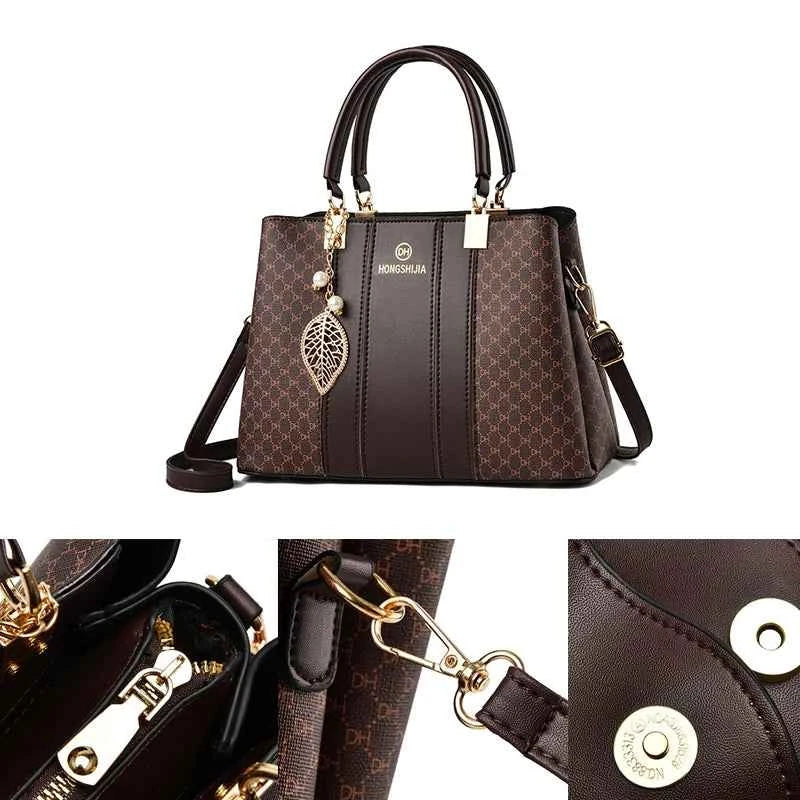 Sac cabas femme cuir pour l'été Marron / 20cm X 20cm X 12cm-Jaune / 20cm X 20cm X 12cm-Rose / 20cm X 20cm X 12cm-Noir / 20cm X 20cm X 12cm-ShopGET® 