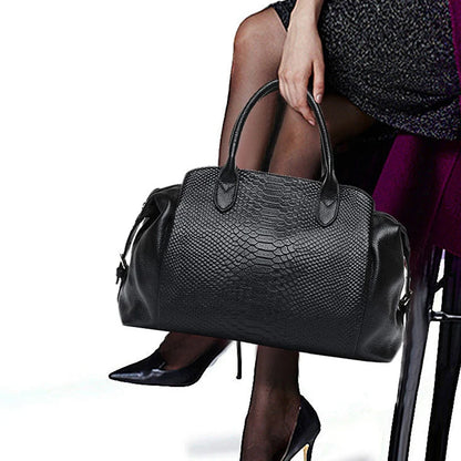 Sac cabas noir Luxury de première qualité Noir-ShopGET® 