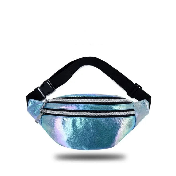 Sac banane femme argenté - ShopGET®