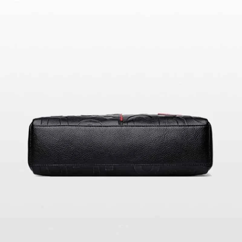 Sac cabas femme noir cuir Rouge / 31cm x 10cm x 29cm-Jaune / 31cm x 10cm x 29cm-ShopGET® 