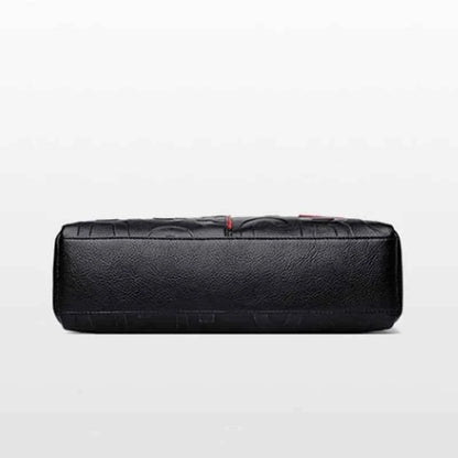 Sac cabas femme noir cuir Rouge / 31cm x 10cm x 29cm-Jaune / 31cm x 10cm x 29cm-ShopGET® 