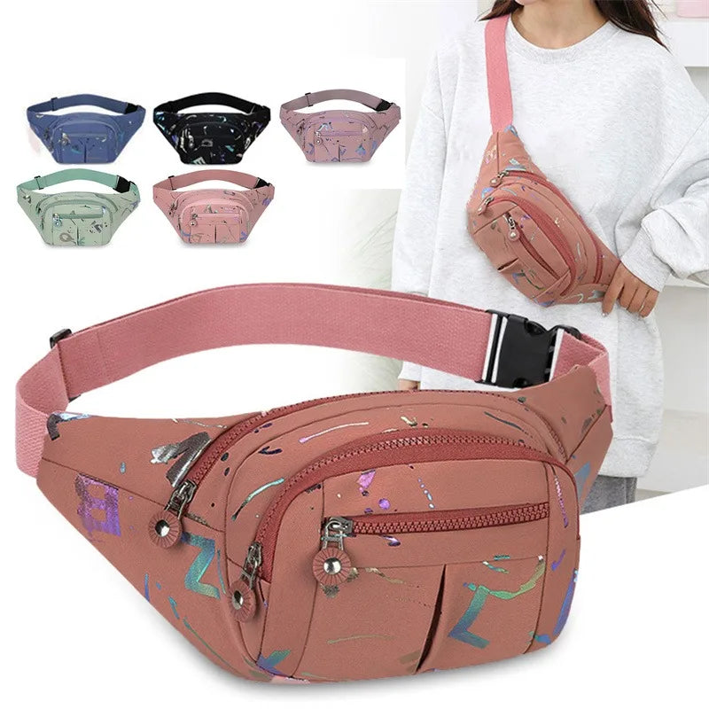 Sac banane femme en tissu solide - ShopGET®